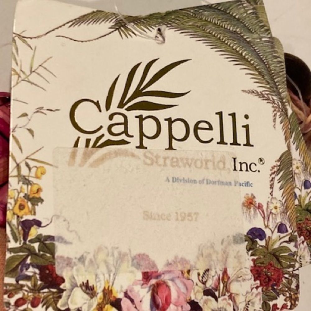 NWT Women’s Hand Made Natural Materials Crossbody Purse by Cappelli Straworld - Picture 3 of 12